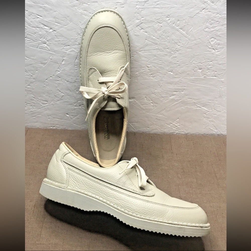 Excellent Footonic II Eva-Tech Women's Sneakers Beige Leather Shoes Size 11A